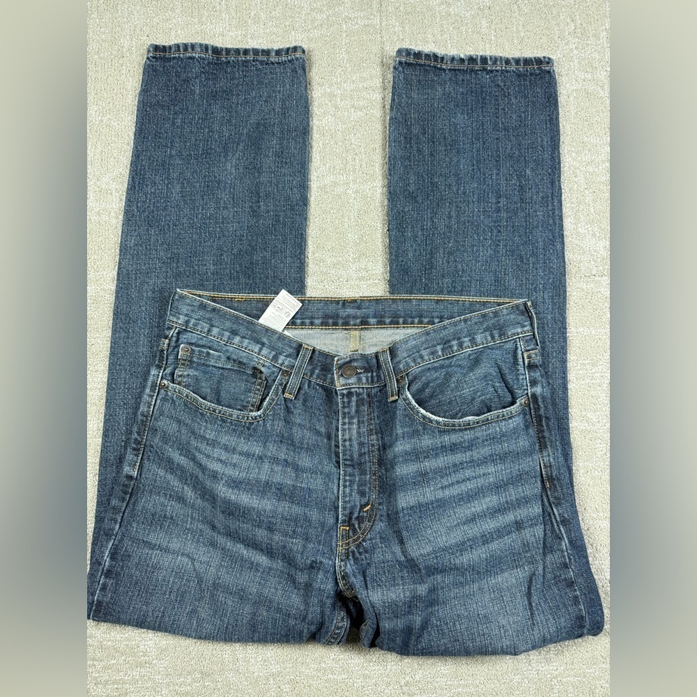 Levis 558 Mens Medium Wash Straight Leg Casual jean Size 34x34